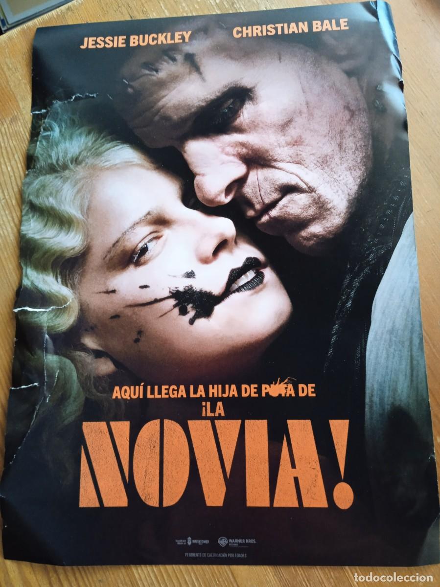 Cine: &iexcl;La novia! - Jessie Buckley, Christian Bale, Peter Sarsgaard, P. Cruz - Guia original Warner 2026