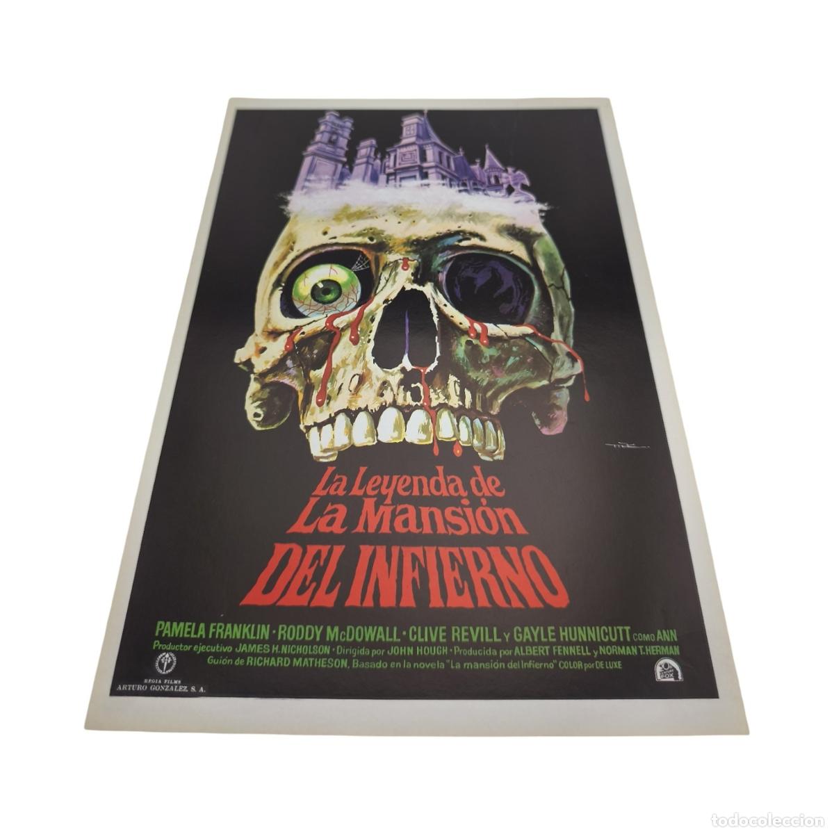 Cine: La leyenda de la mansi&oacute;n del infierno (1973/74) - Gu&iacute;a de Prensa / Dossier Promocional (Regia Films
