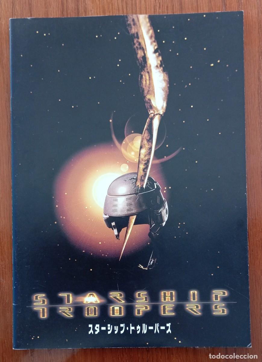 Cine: Gu&iacute;a lujo japonesa pressbook japon&eacute;s STARSHIP TROOPERS. Paul Verhoeven, Casper Van Dien, Dina Meyer