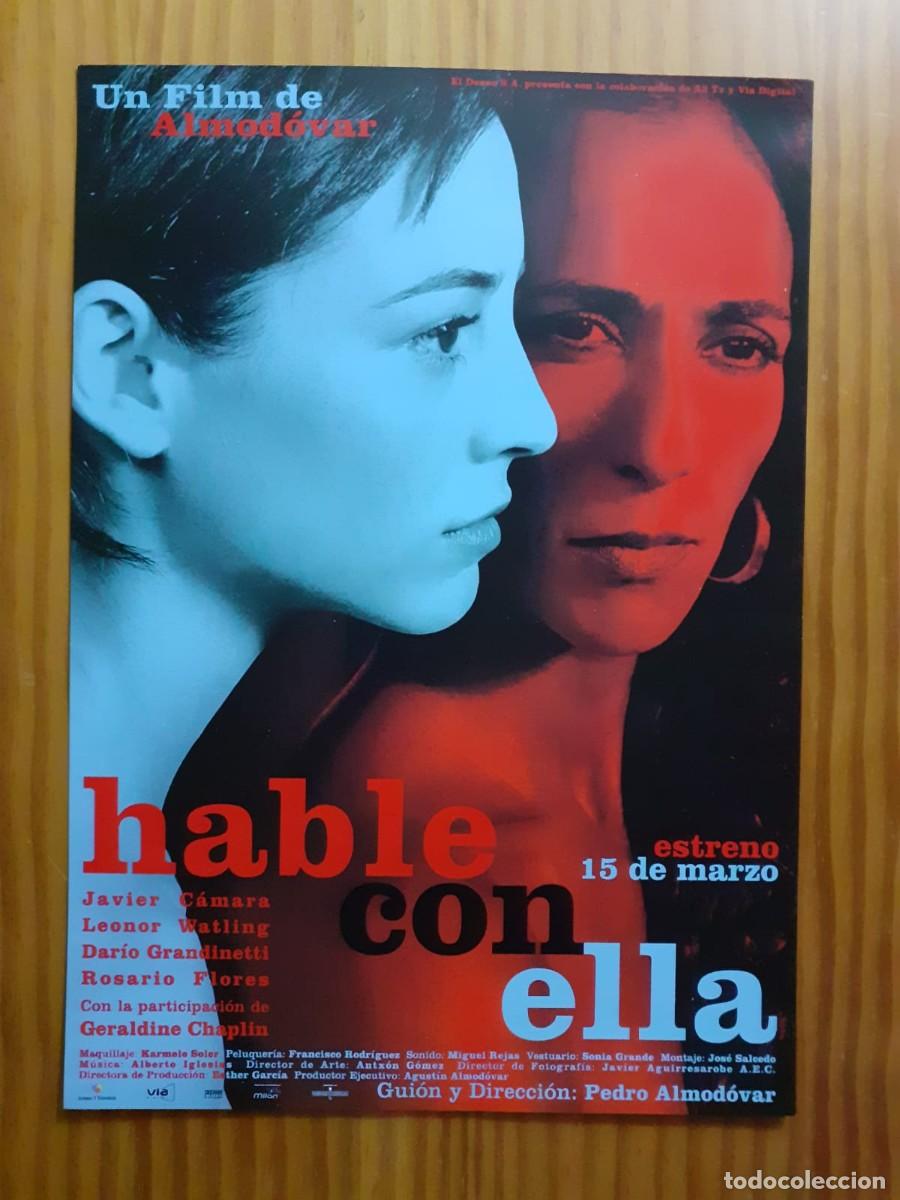 Cine: Guia De Prensa / Minicartel Original: Hable Con Ella (2002) - Pedro Almodovar