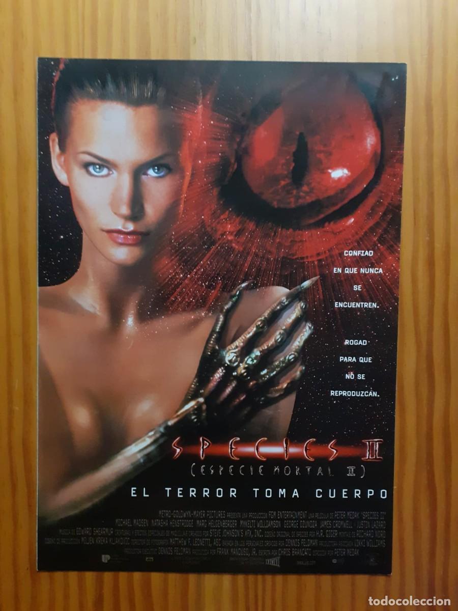 Cine: Guia De Prensa Desplegable Original: Species II (1998) - H.R. Giger