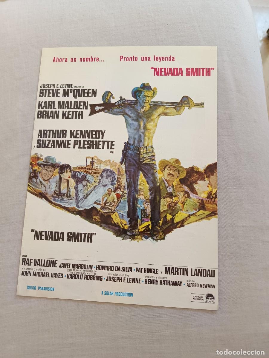 Cine: GUIA CINE DOBLE NEVADA SMITH STEVE MCQUEEN