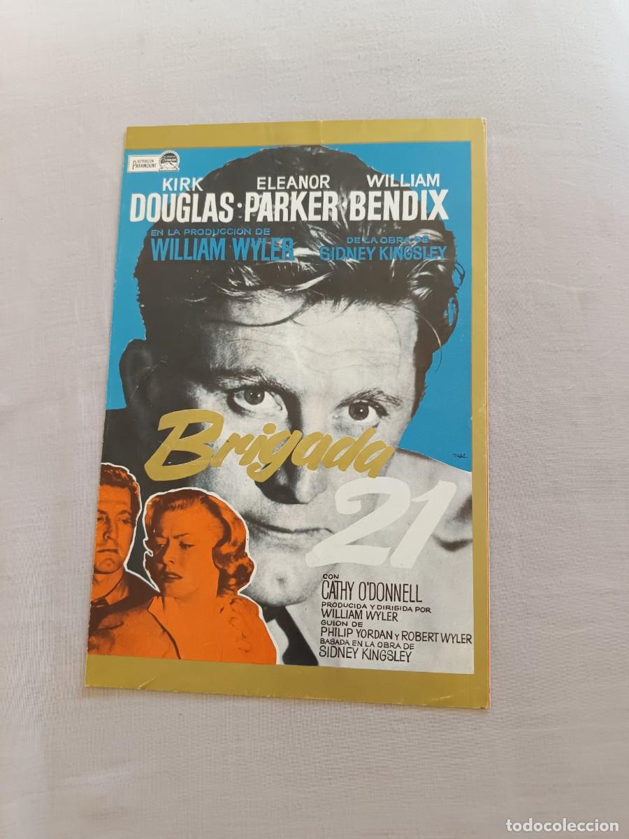 Cine: GUIA CINE TRIPLE BRIGADA 21 KIRK DOUGLAS