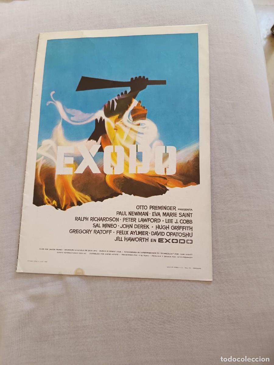 Cine: GUIA CINE 16 PAGINAS EXODO PAUL NEWMAN