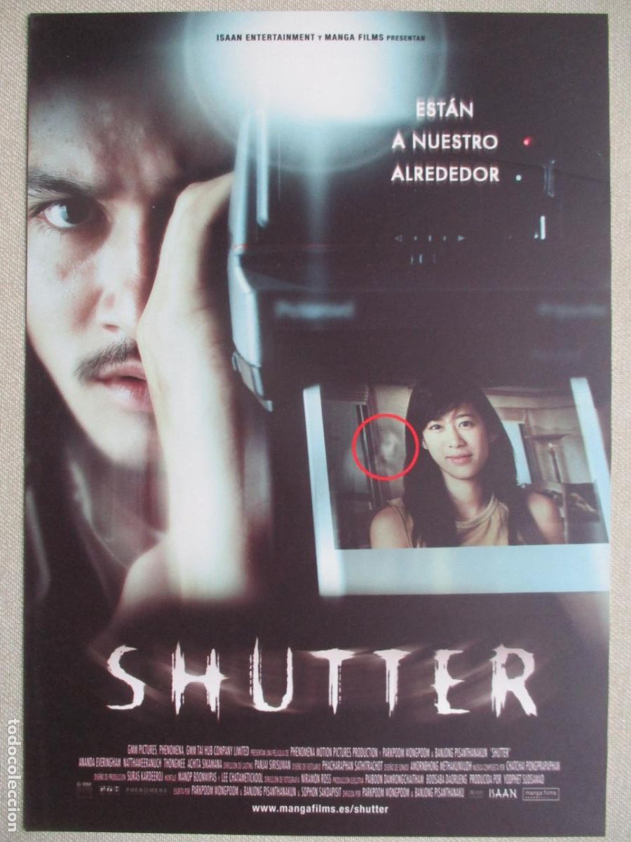 Cine: SHUTTER. GUIA ORIGINAL ESTRENO. PEDIDO MINIMO EN GUIAS 10 EUROS.