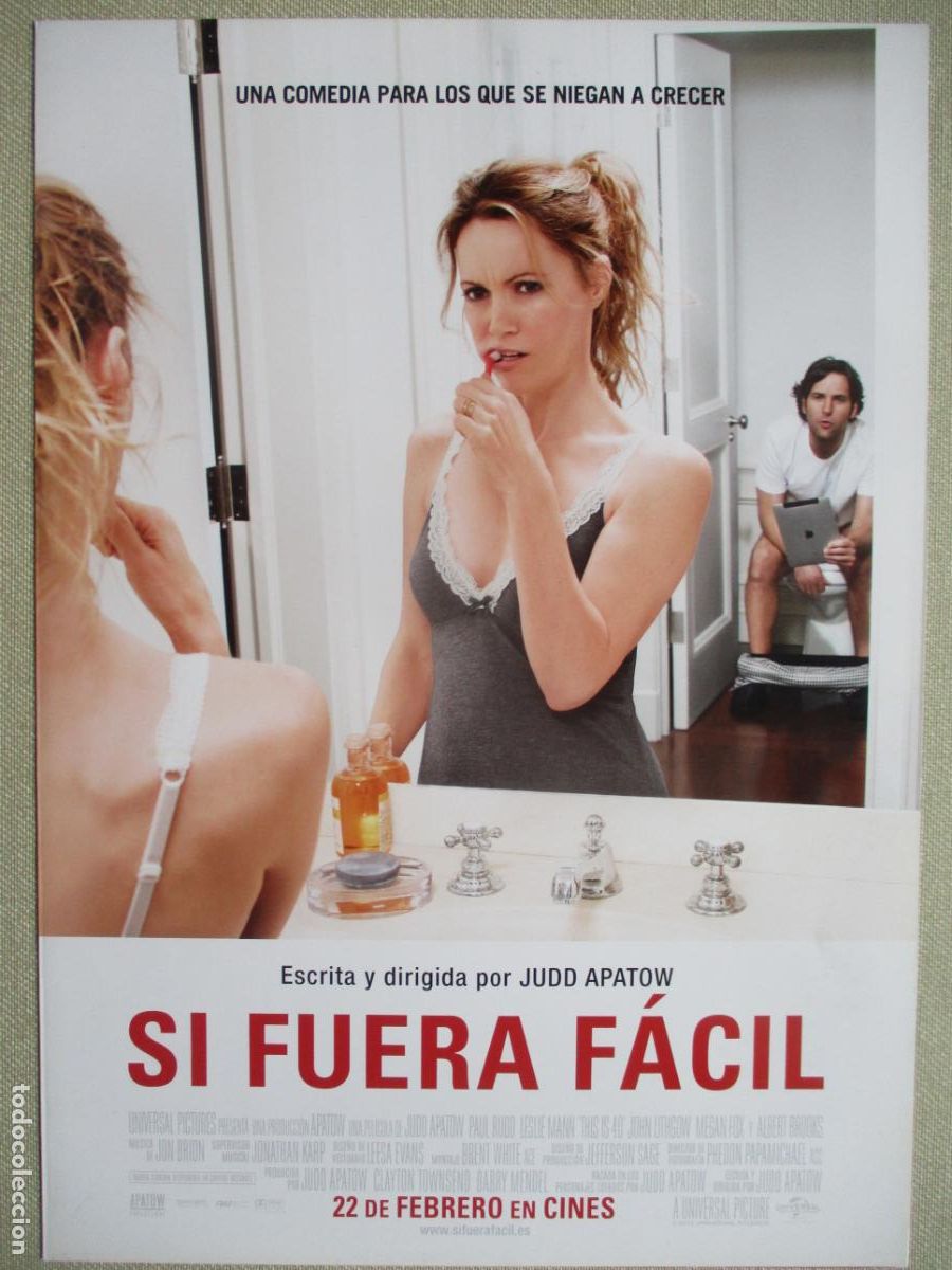 Cine: SI FUERA FACIL. GUIA ORIGINAL ESTRENO. PEDIDO MINIMO EN GUIAS 10 EUROS.