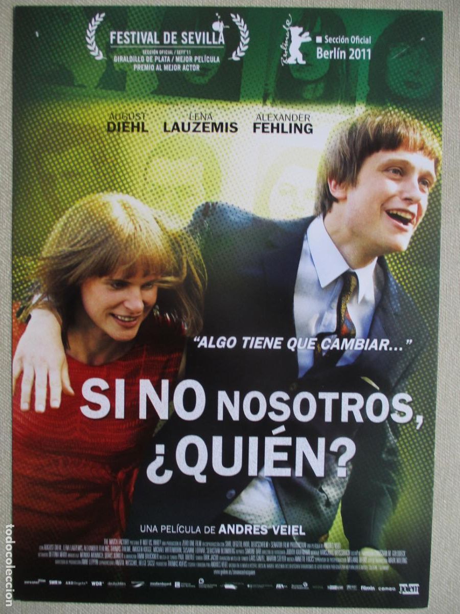 Cine: SI NO NOSOTROS, &iquest;QUIEN?. GUIA ORIGINAL ESTRENO. PEDIDO MINIMO EN GUIAS 10 EUROS.