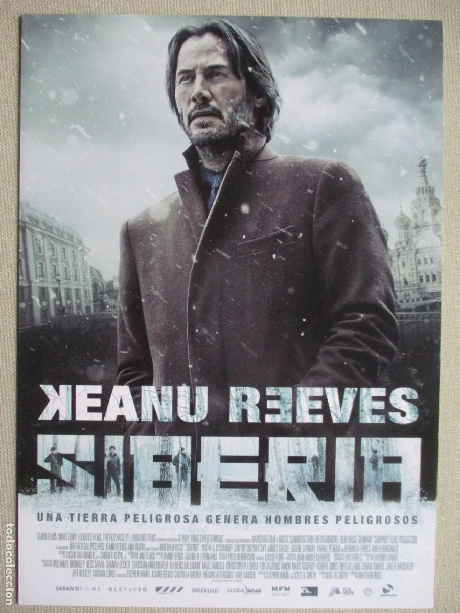 Cine: SIBERIA. GUIA ORIGINAL ESTRENO. PEDIDO MINIMO EN GUIAS 10 EUROS.