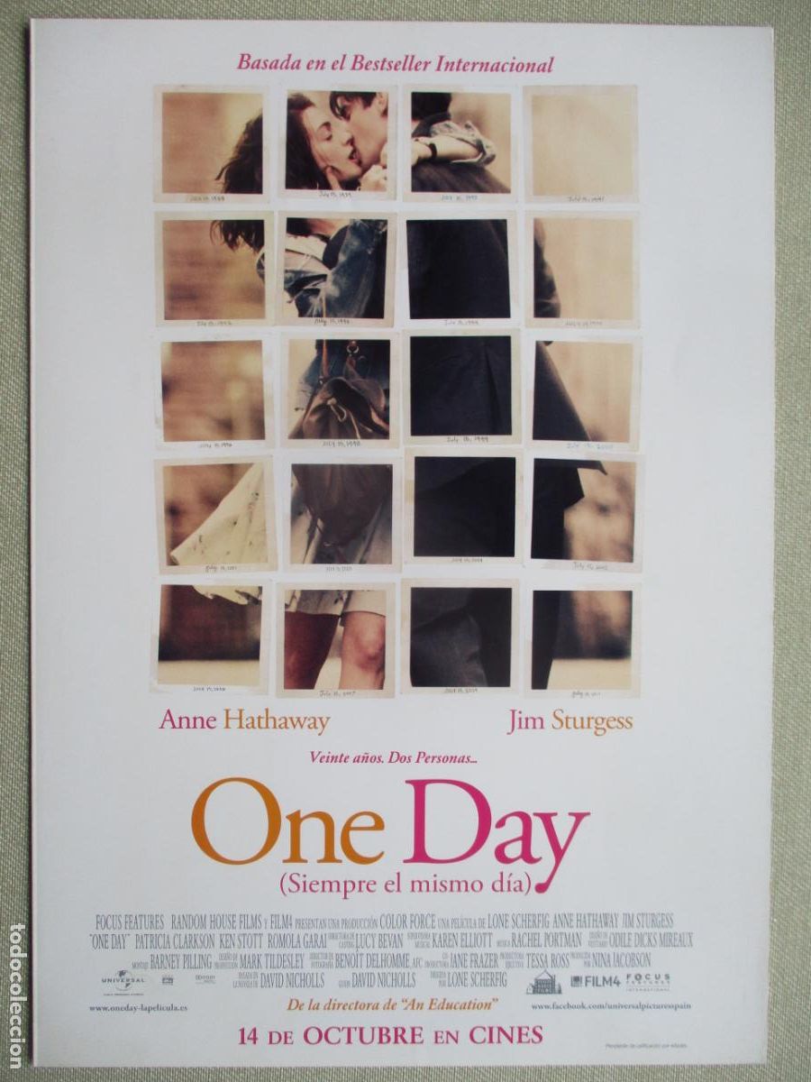 Cine: SIEMPRE EL MISMO DIA. GUIA ORIGINAL ESTRENO. PEDIDO MINIMO EN GUIAS 10 EUROS.