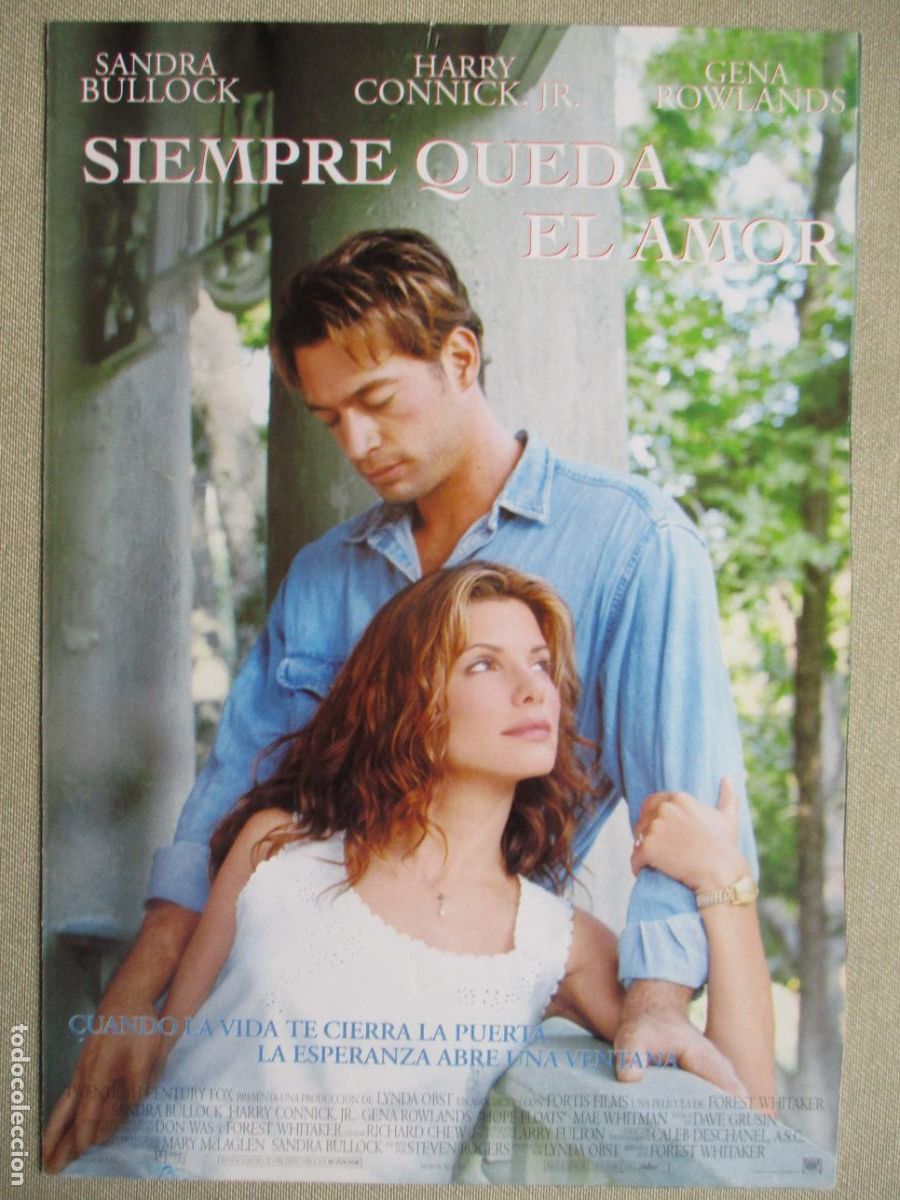 Cine: SIEMPRE QUEDA EL AMOR. GUIA ORIGINAL ESTRENO. PEDIDO MINIMO EN GUIAS 10 EUROS.
