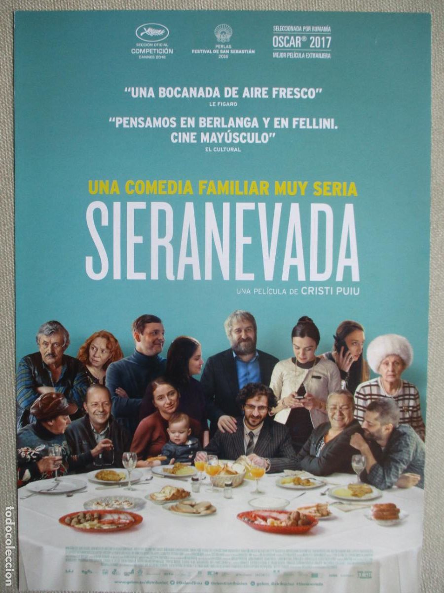 Cine: SIERANEVADA. GUIA ORIGINAL ESTRENO. PEDIDO MINIMO EN GUIAS 10 EUROS.