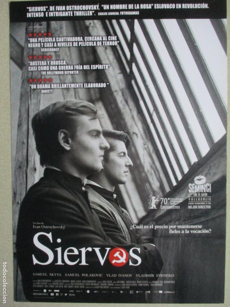 Cine: SIERVOS. GUIA ORIGINAL ESTRENO. PEDIDO MINIMO EN GUIAS 10 EUROS.