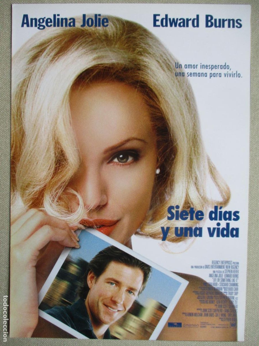 Cine: SIETE DIAS Y UNA VIDA. GUIA ORIGINAL ESTRENO. PEDIDO MINIMO EN GUIAS 10 EUROS.