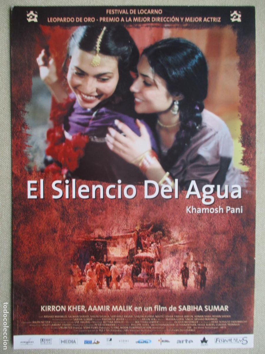 Cine: EL SILENCIO DEL AGUA. GUIA ORIGINAL ESTRENO. PEDIDO MINIMO EN GUIAS 10 EUROS.