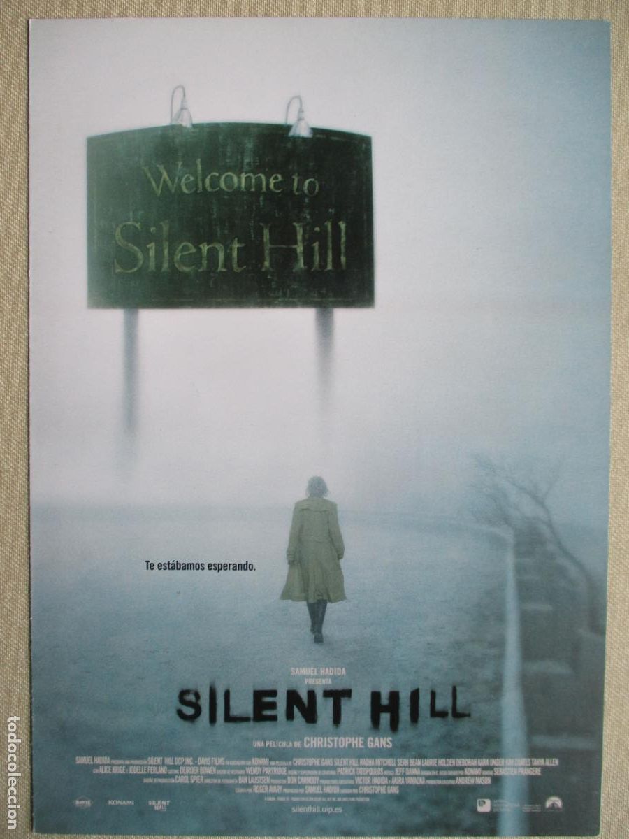 Cine: SILENT HILL. GUIA ORIGINAL ESTRENO. PEDIDO MINIMO EN GUIAS 10 EUROS.