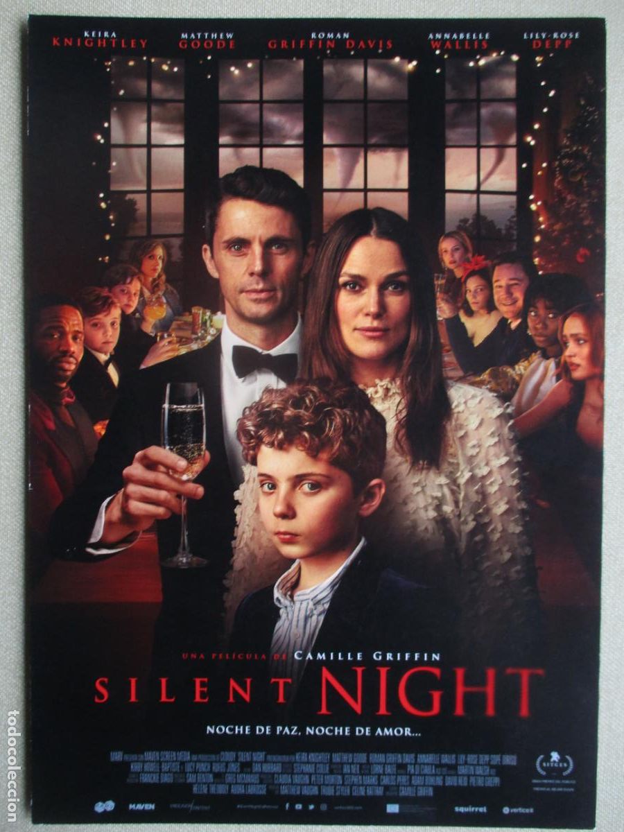 Cine: SILENT NIGHT. GUIA ORIGINAL ESTRENO. PEDIDO MINIMO EN GUIAS 10 EUROS.
