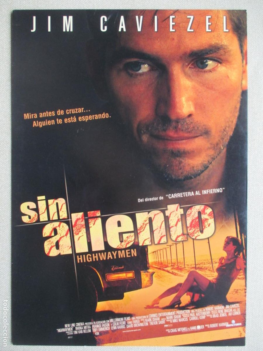 Cine: SIN ALIENTO. GUIA ORIGINAL ESTRENO. PEDIDO MINIMO EN GUIAS 10 EUROS.