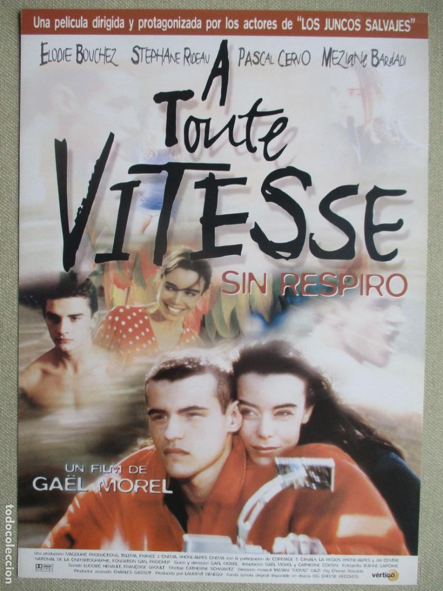 Cine: SIN RESPIRO. GUIA ORIGINAL ESTRENO. PEDIDO MINIMO EN GUIAS 10 EUROS.