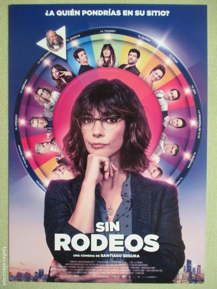 Cine: SIN RODEOS. GUIA ORIGINAL ESTRENO. PEDIDO MINIMO EN GUIAS 10 EUROS.