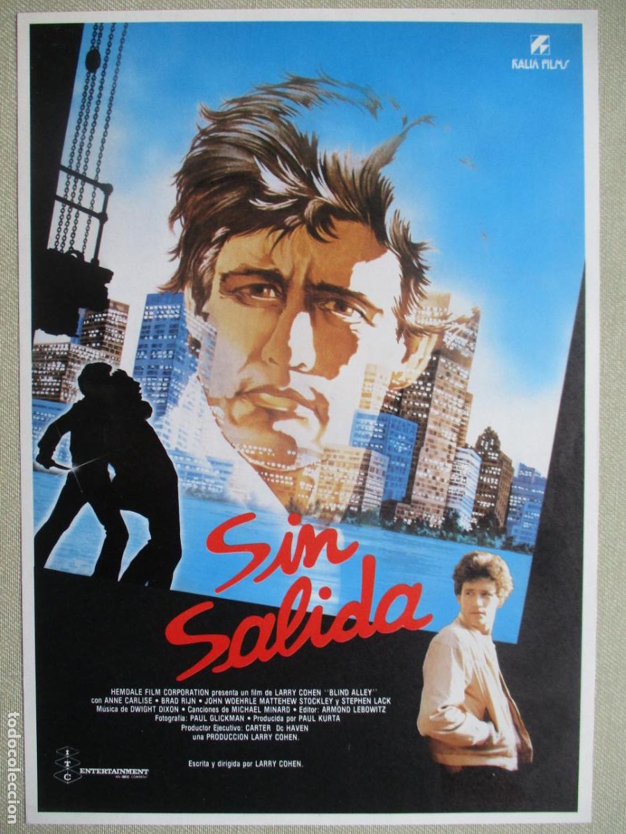 Cine: SIN SALIDA. GUIA ORIGINAL ESTRENO. PEDIDO MINIMO EN GUIAS 10 EUROS.