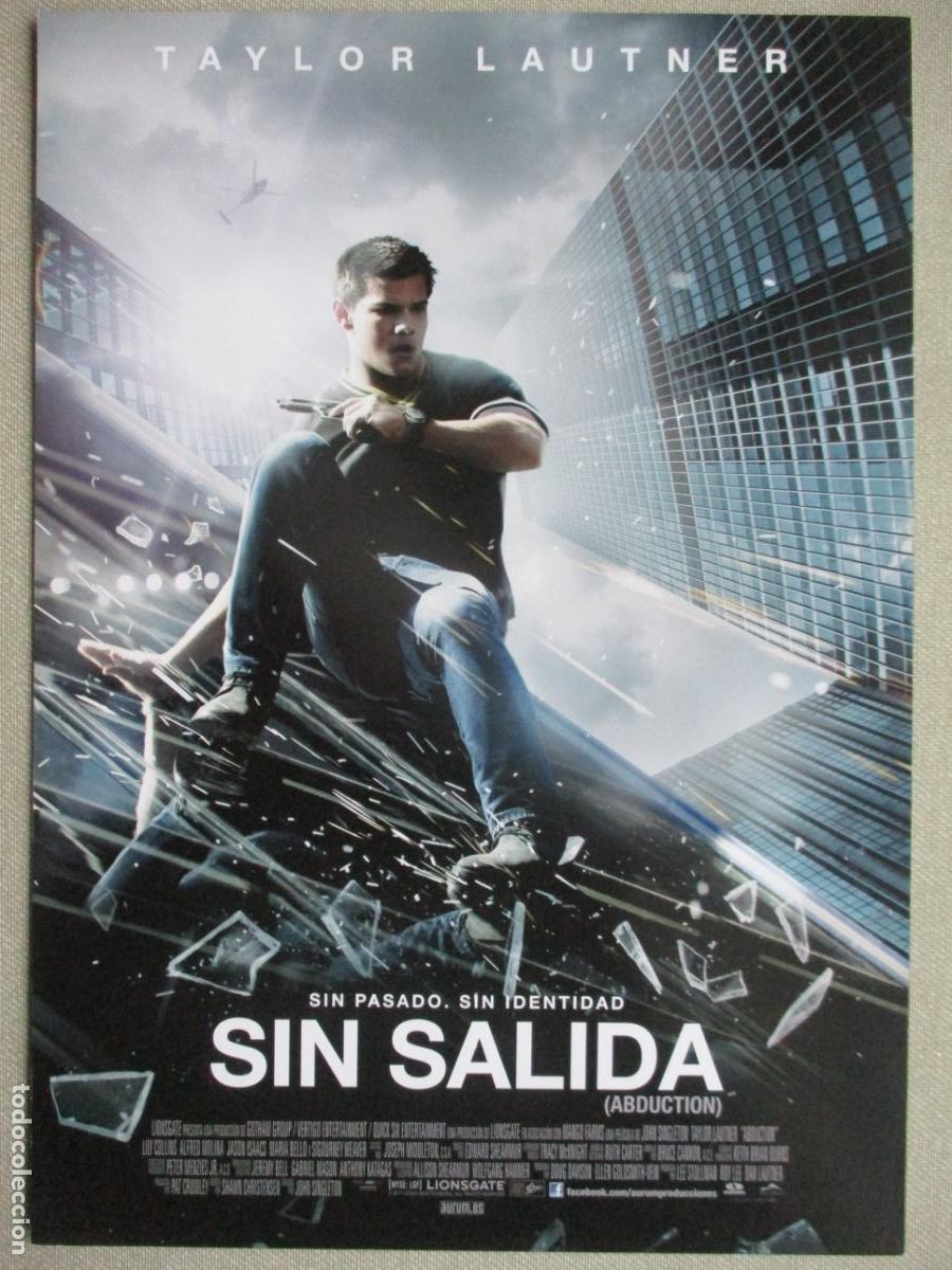 Cine: SIN SALIDA. GUIA ORIGINAL ESTRENO. PEDIDO MINIMO EN GUIAS 10 EUROS.