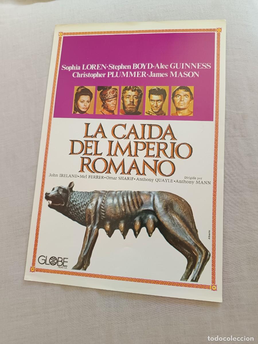 Cine: GUIA CINE SENCILLA LA CAIDA DEL IMPERIO ROMANO SOFIA LOREN