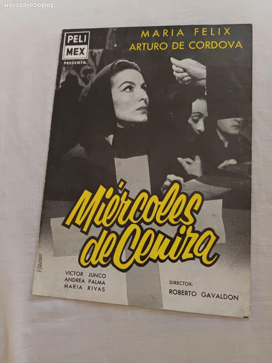 Cine: GUIA CINE TRIPLE MIERCOLES DE CENIZA MARIA FELIX
