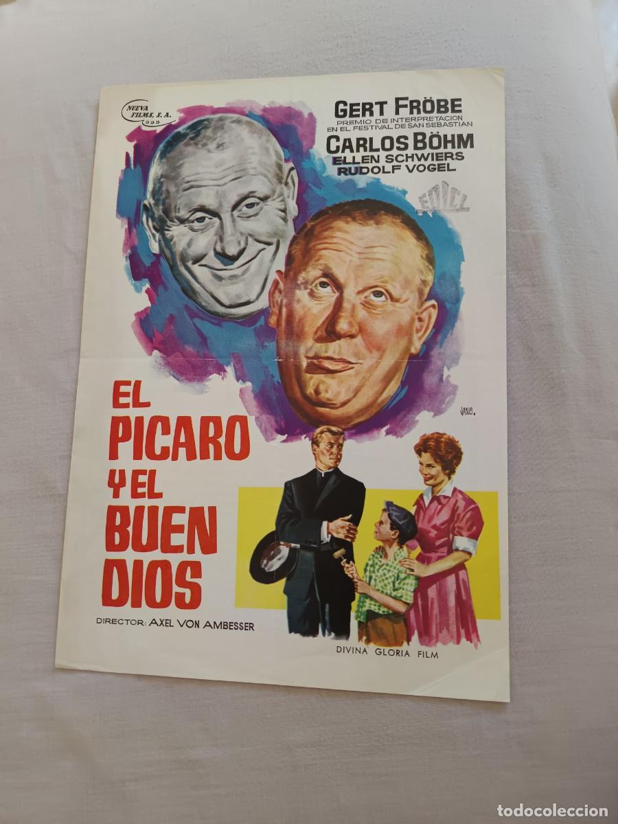 Cine: GUIA CINE DOBLE EL PICARO Y EL BUEN DIOS GERT FROBE
