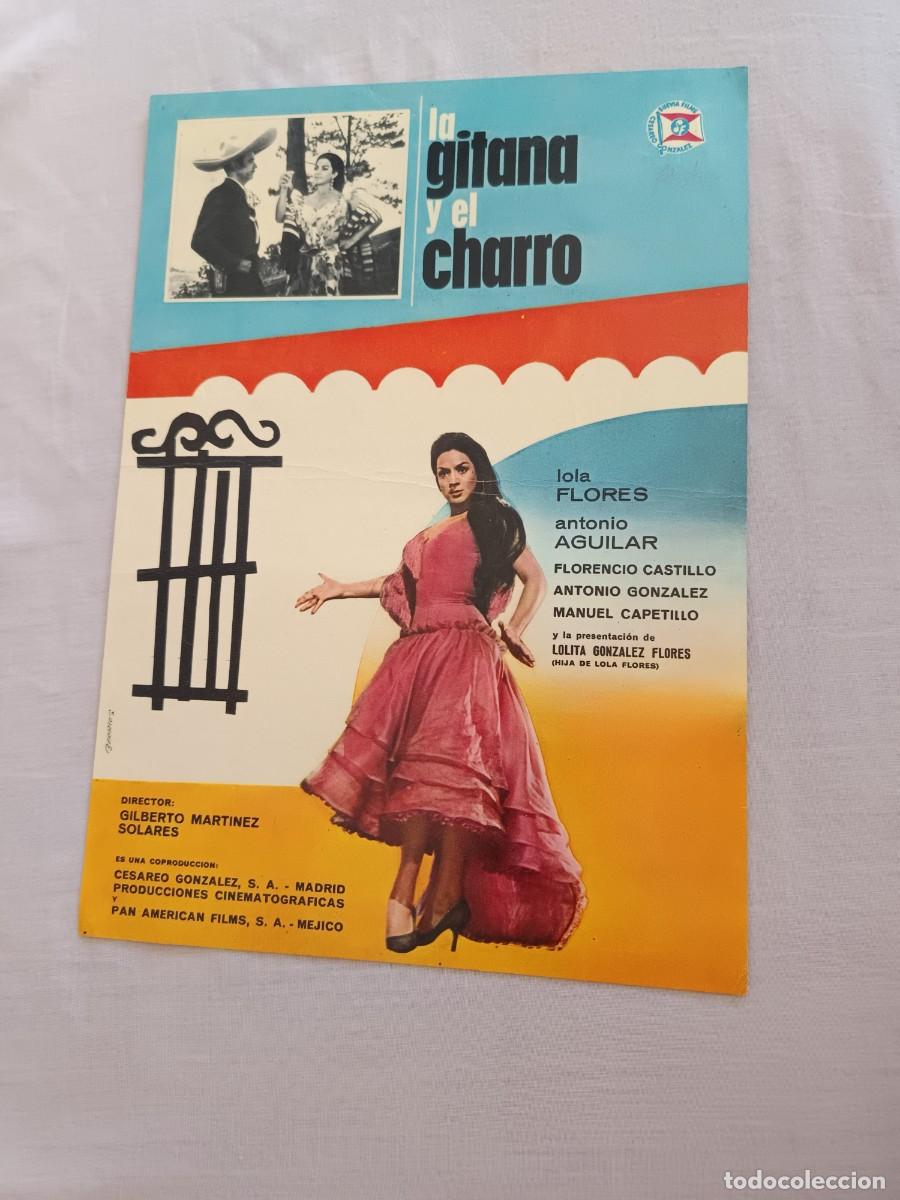 Cine: GUIA CINE SENCILLA LA GITANA Y EL CHARRO LOLA FLORES