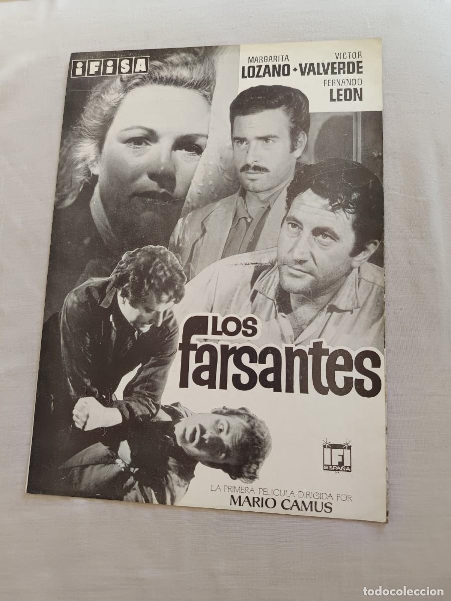 Cine: GUIA CINE DOBLE LOS FARSANTES MARIO CAMUS