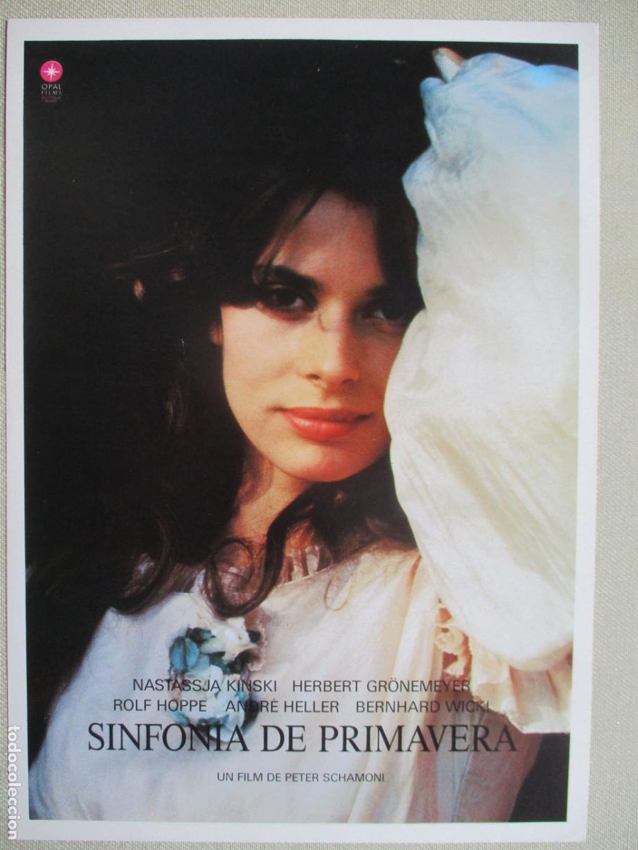 Cine: SINFONIA DE PRIMAVERA. GUIA ORIGINAL ESTRENO. PEDIDO MINIMO EN GUIAS 10 EUROS.