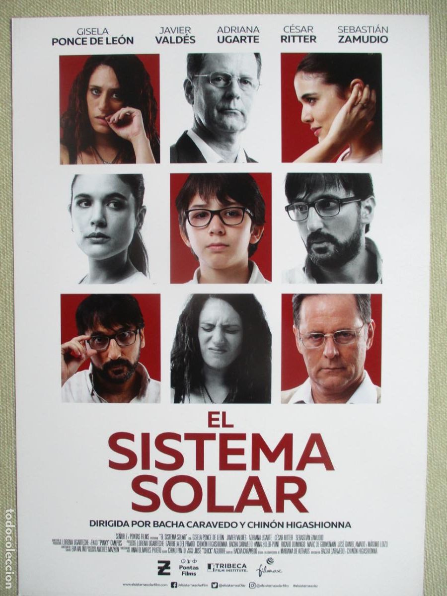 Cinema: EL SISTEMA SOLAR. GUIA ORIGINAL ESTRENO. PEDIDO MINIMO EN GUIAS 10 EUROS.