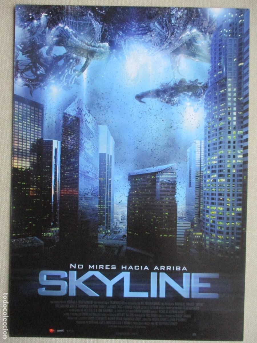 Cine: SKYLINE. GUIA ORIGINAL ESTRENO. PEDIDO MINIMO EN GUIAS 10 EUROS.