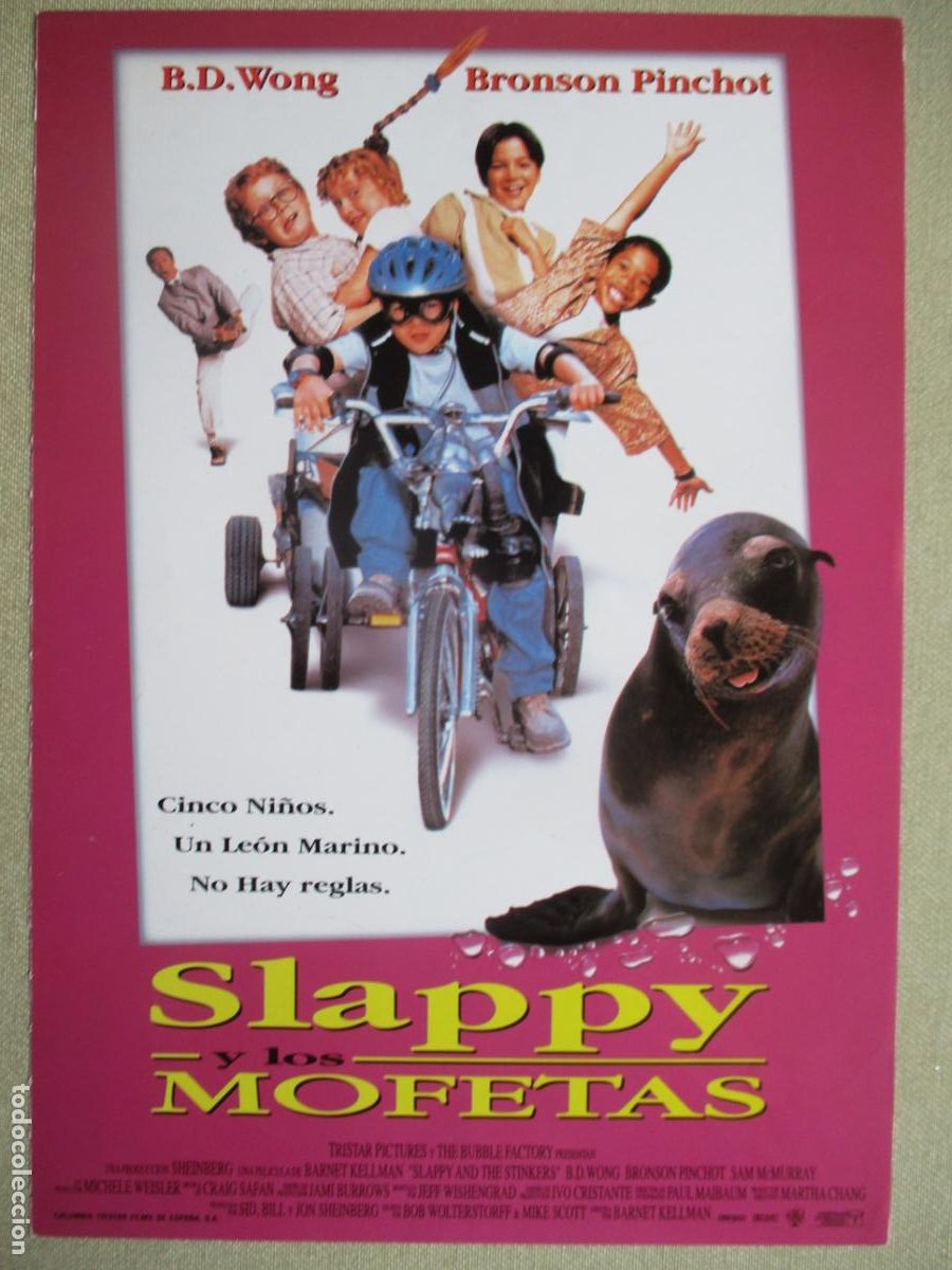 Cine: SLAPPY Y LOS MOFETAS. GUIA ORIGINAL ESTRENO. PEDIDO MINIMO EN GUIAS 10 EUROS.