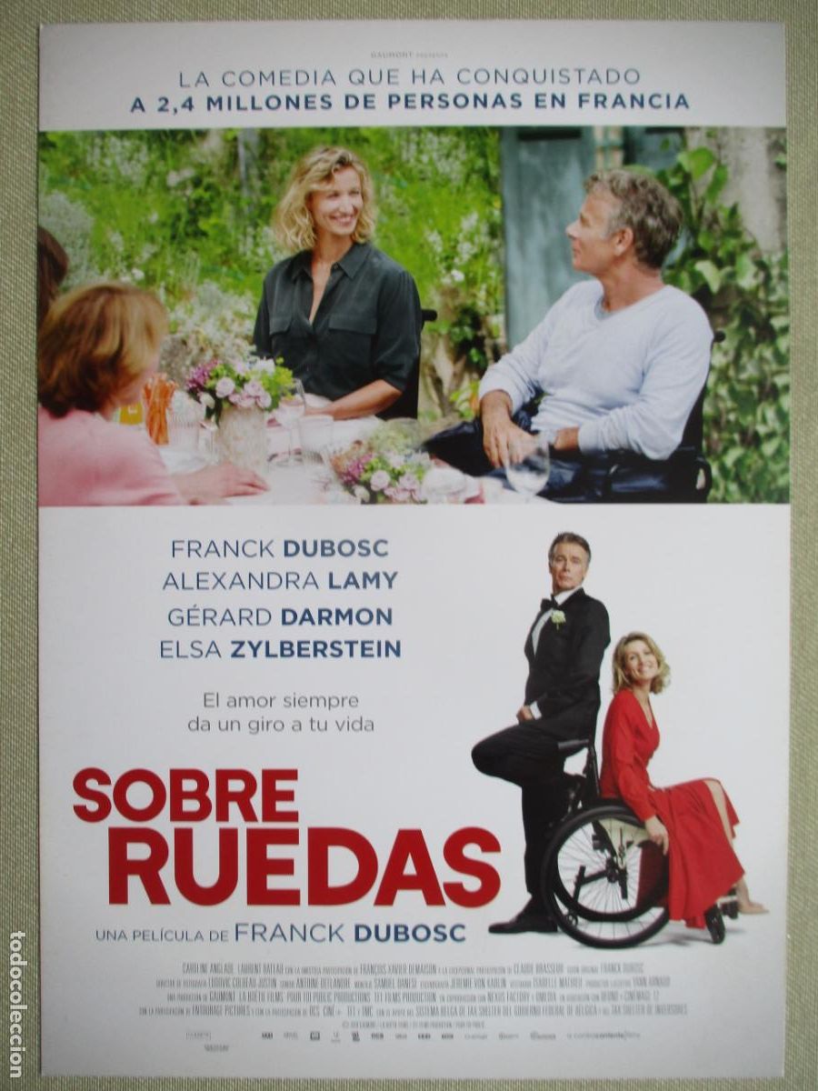 Cine: SOBRE RUEDAS. GUIA ORIGINAL ESTRENO. PEDIDO MINIMO EN GUIAS 10 EUROS.