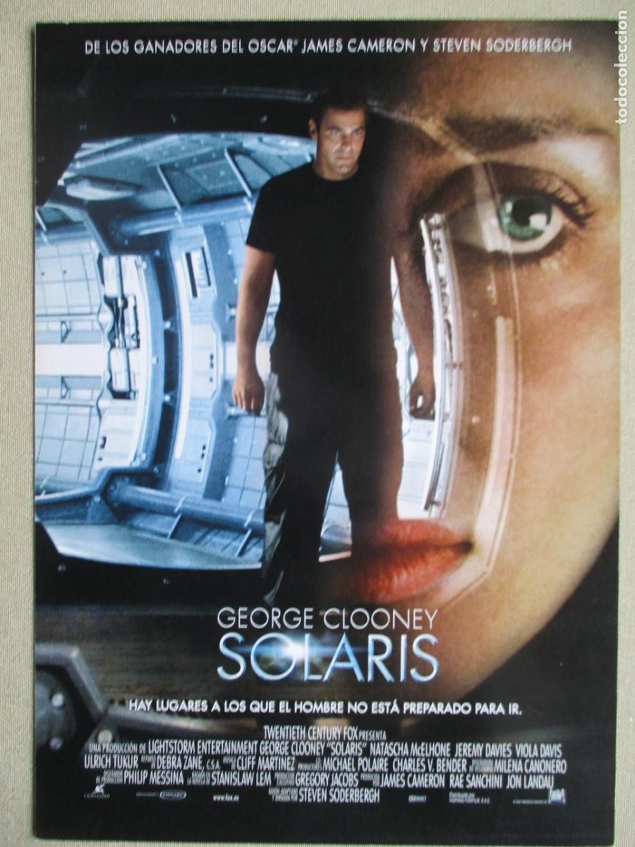 Cine: SOLARIS. GUIA ORIGINAL ESTRENO. PEDIDO MINIMO EN GUIAS 10 EUROS.