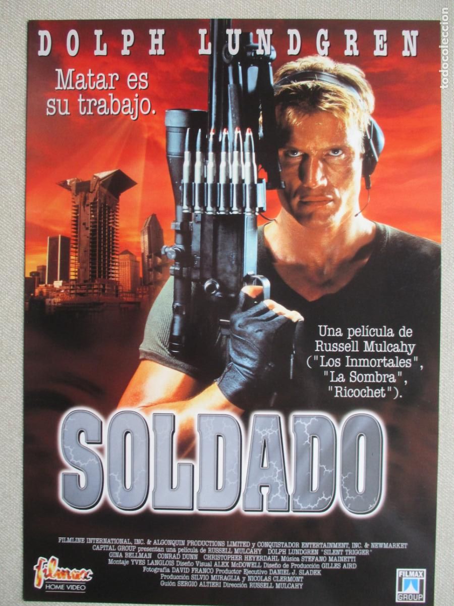 Cine: SOLDADO. GUIA DVD ORIGINAL ESTRENO. PEDIDO MINIMO EN GUIAS 10 EUROS.