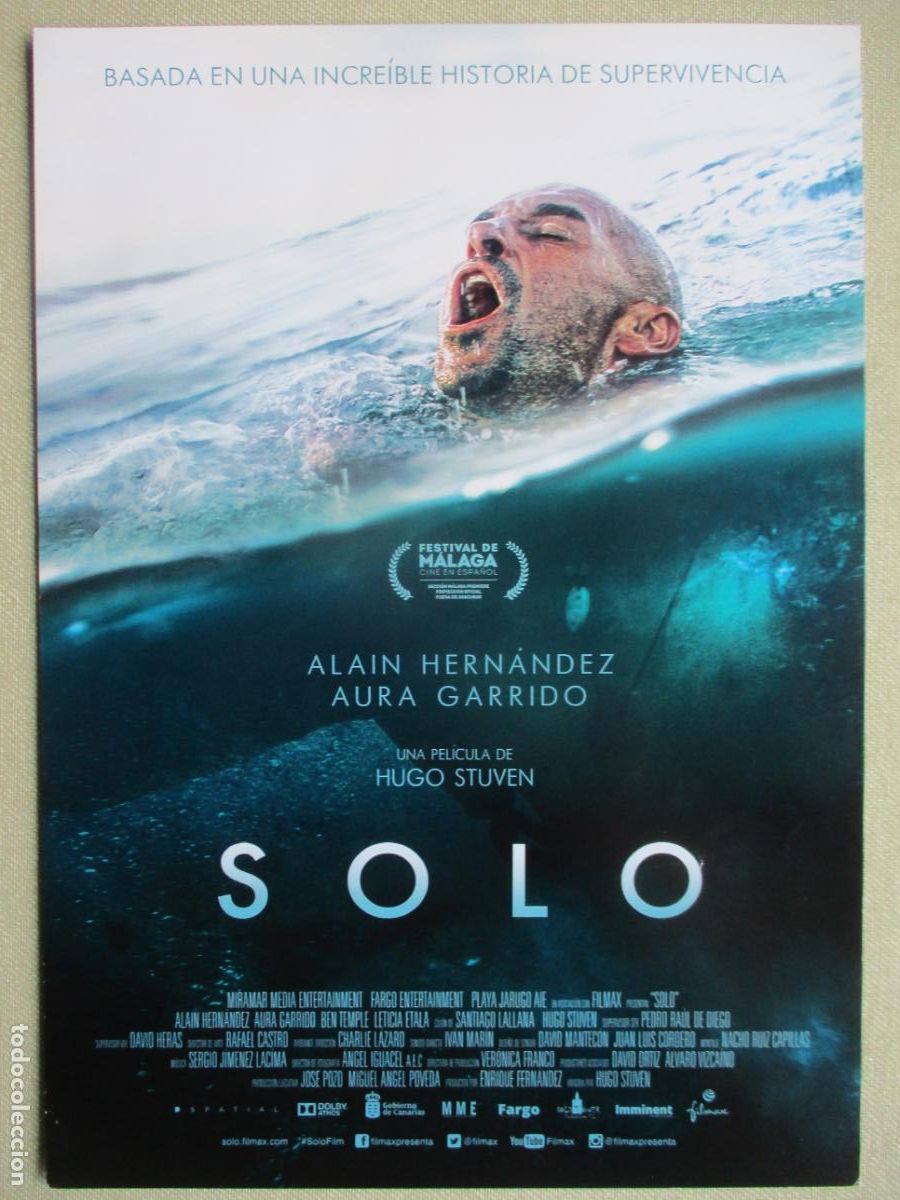 Cine: SOLO. GUIA ORIGINAL ESTRENO. PEDIDO MINIMO EN GUIAS 10 EUROS.