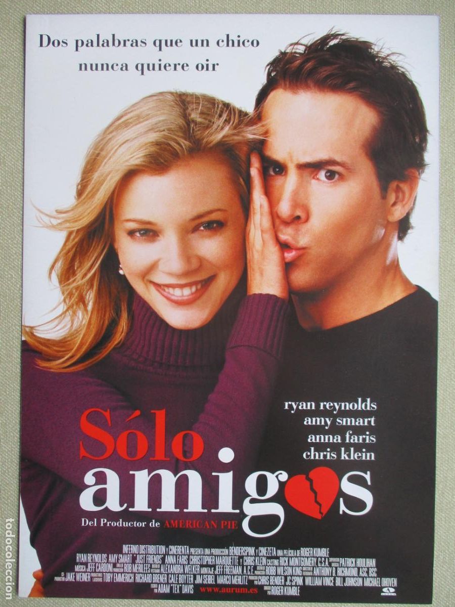 Cine: SOLO AMIGOS. GUIA ORIGINAL ESTRENO. PEDIDO MINIMO EN GUIAS 10 EUROS.