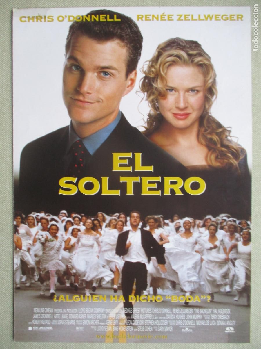 Cine: EL SOLTERO. GUIA ORIGINAL ESTRENO. PEDIDO MINIMO EN GUIAS 10 EUROS.