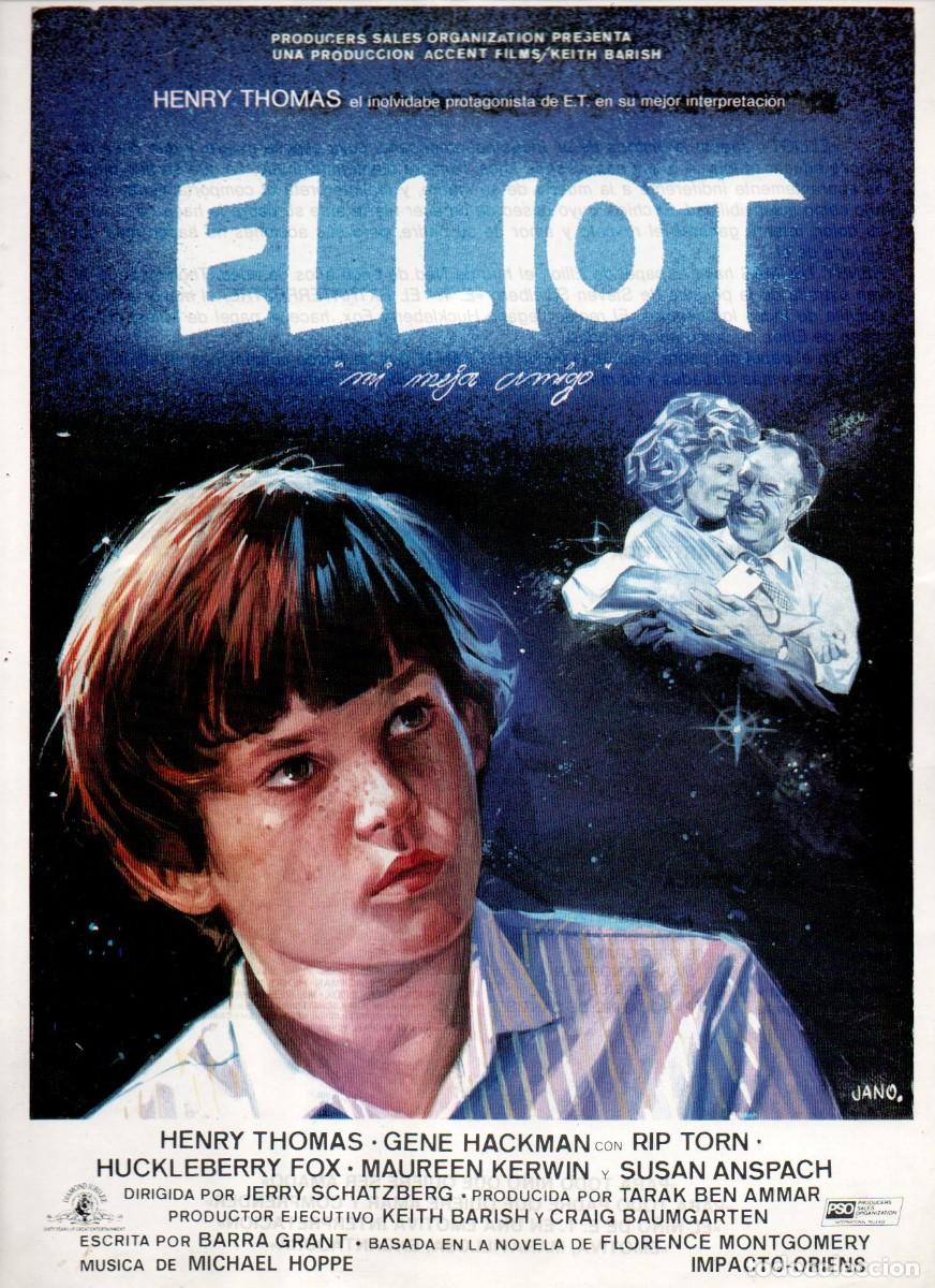 Cine: GUIA SENCILLA ORIGINAL. ELLIOT - MI MEJOR AMIGO. HENRY THOMAS. DIAMOND JUBILEE. JANO.