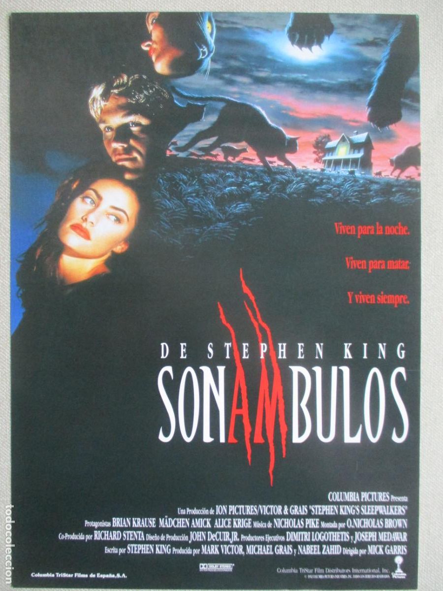 Cine: SONAMBULOS. GUIA ORIGINAL ESTRENO. PEDIDO MINIMO EN GUIAS 10 EUROS.