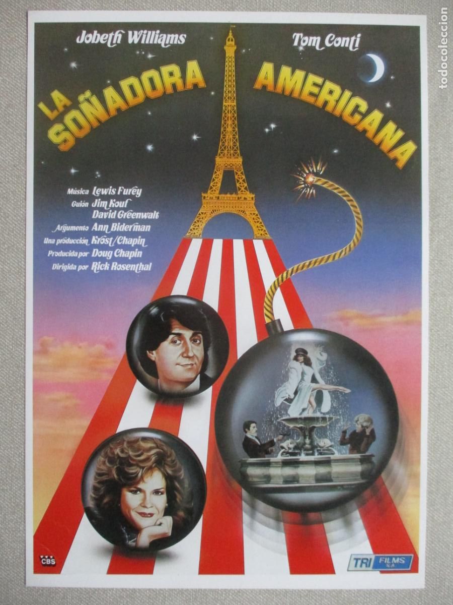 Cine: LA SO&Ntilde;ADORA AMERICANA. GUIA ORIGINAL ESTRENO. PEDIDO MINIMO EN GUIAS 10 EUROS.