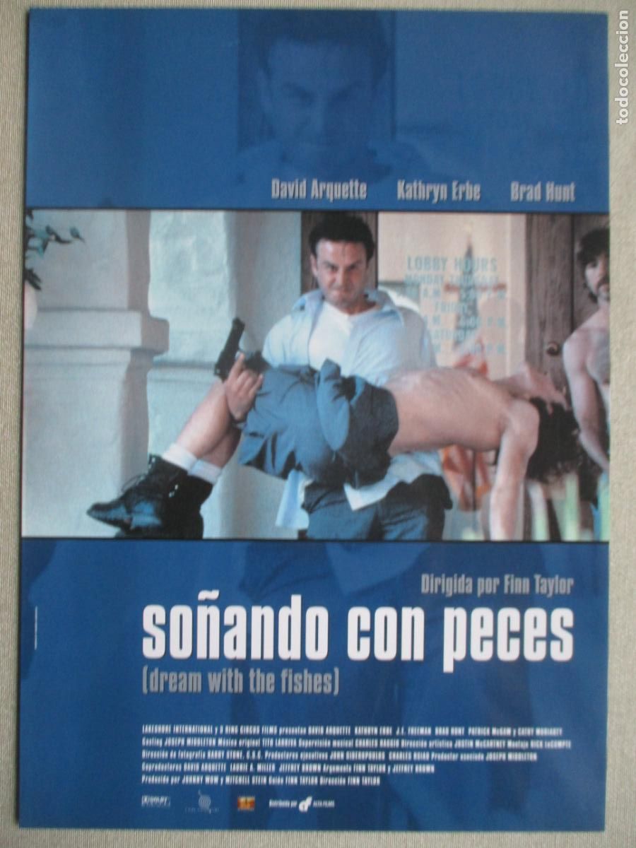 Cine: SO&Ntilde;ANDO CON PECES. GUIA ORIGINAL ESTRENO. PEDIDO MINIMO EN GUIAS 10 EUROS.