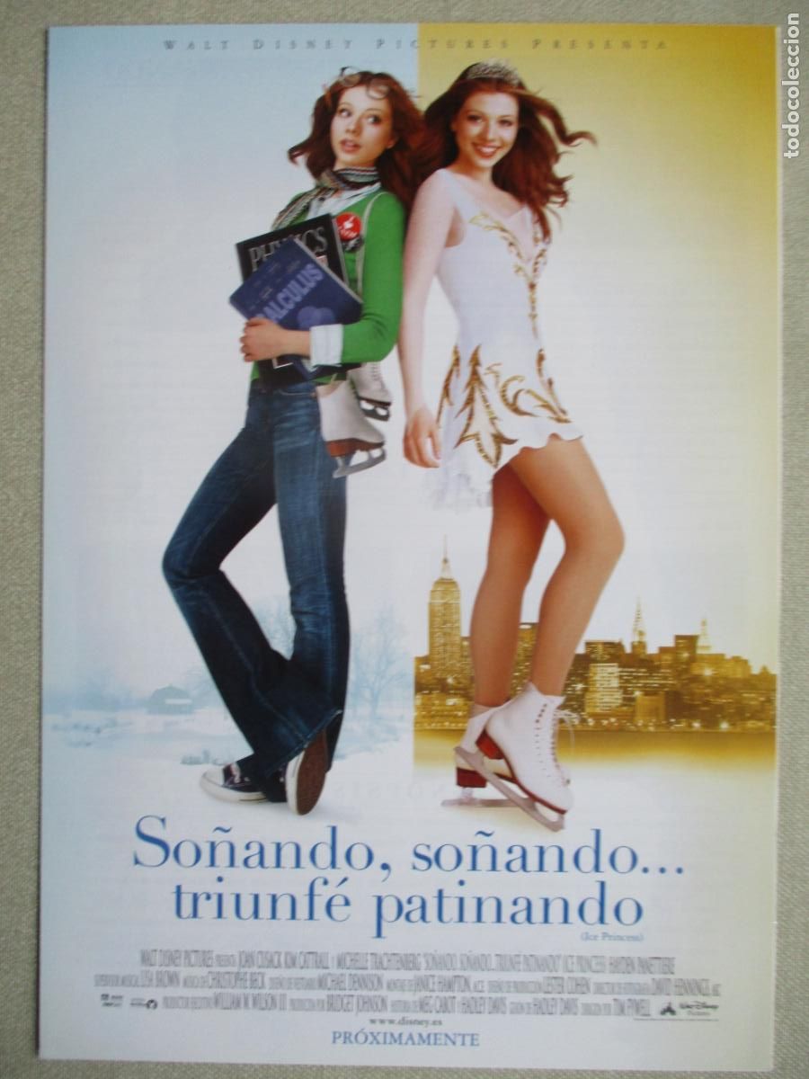 Cine: SO&Ntilde;ANDO, SO&Ntilde;ANDO...TRIUNFE PATINANDO. GUIA ORIGINAL ESTRENO. PEDIDO MINIMO EN GUIAS 10 EUROS.