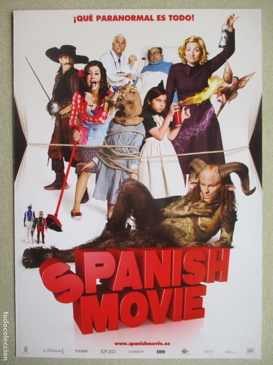 Cine: SPANISH MOVIE. GUIA ORIGINAL ESTRENO. PEDIDO MINIMO EN GUIAS 10 EUROS.