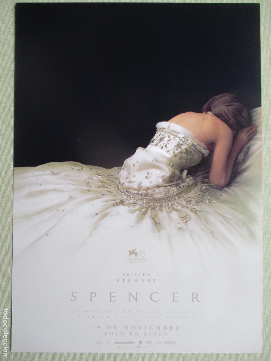 Cine: SPENCER. GUIA ORIGINAL ESTRENO. PEDIDO MINIMO EN GUIAS 10 EUROS.