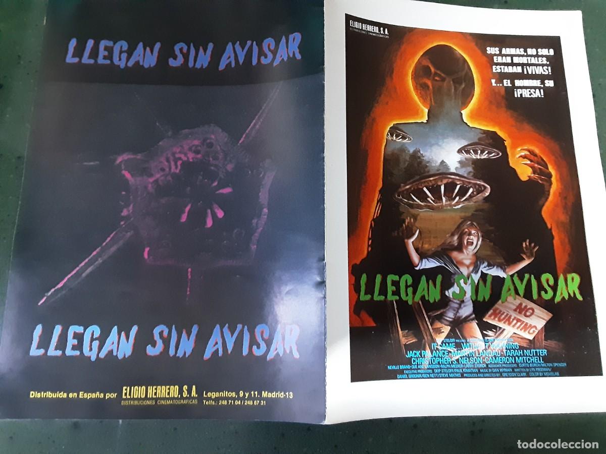 Cine: LLEGAN SIN AVISAR, JACK PALANCE, MARTIN LANDAU, TARAH NUTTER.