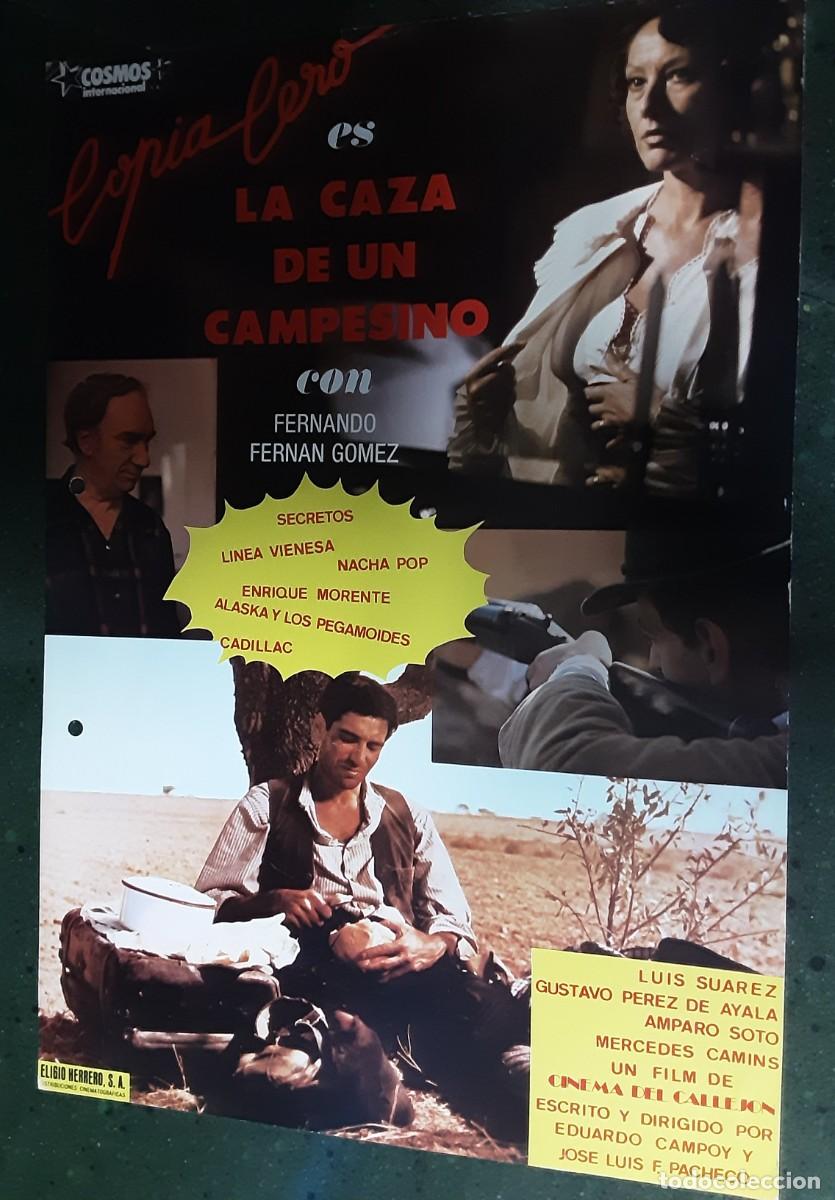 Cine: LA CAZA DE UN CAMPESINO, FERNANDO FERN&Aacute;N G&Oacute;MEZ, LUIS SUAREZ, AMPARO SOTO.