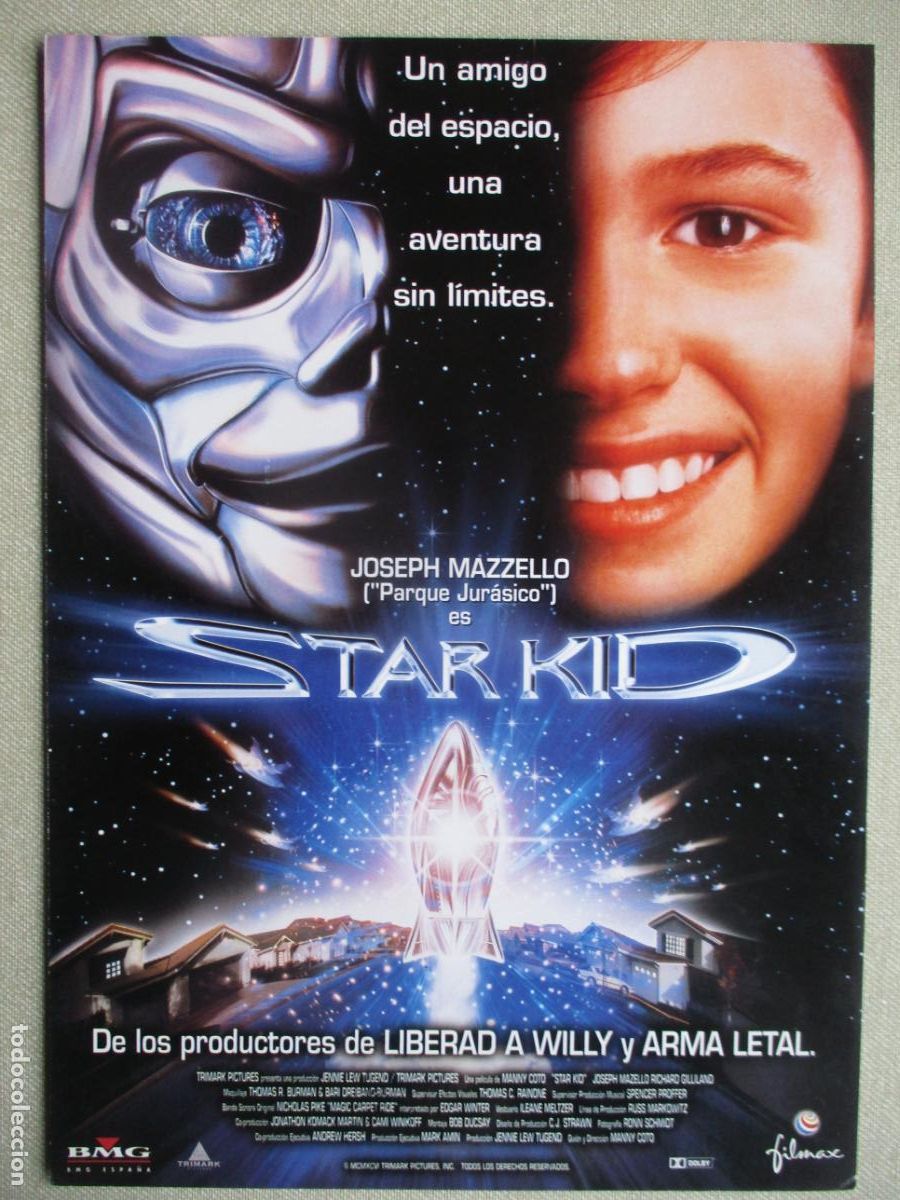 Cine: STAR KID. GUIA ORIGINAL ESTRENO. PEDIDO MINIMO EN GUIAS 10 EUROS.